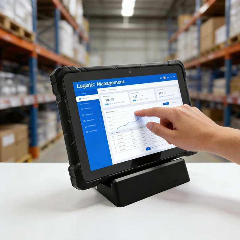 HigolePC F7G & F9A 10.1" Rugged Tablets Docking Base Station