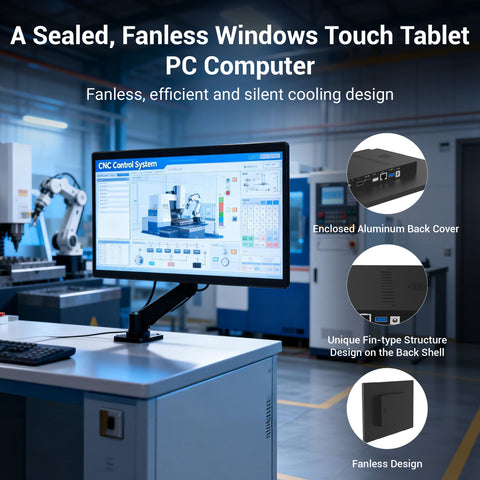 HIGOLEPC 21.5  Inch Touch Screen Industrial Panel PC