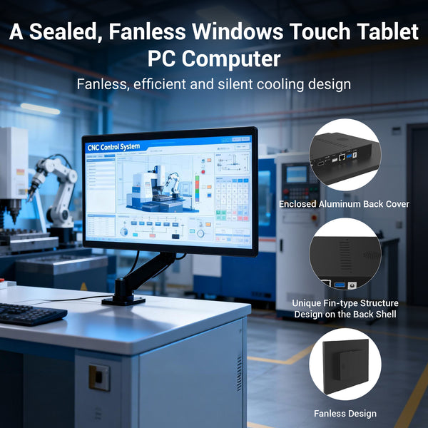 HIGOLEPC 21.5  Inch Touch Screen Industrial Panel PC