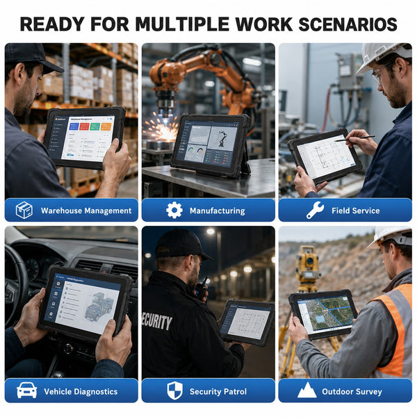HIGOLEPC F7R Rugged Tablet 10.1