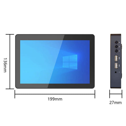 HIGOLE F3 Mini PC Tablet Pad 8 Zoll 1280*800 Windows 10 Intel N3350 Quad Core HDMI-kompatibel 4G RAM 64G eMMC Industrielle Steuerung All-in-One-Computer