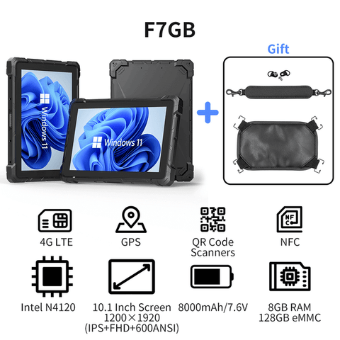 HIGOLE  F7G Rugged Tablet 10.1
