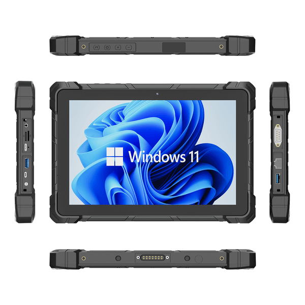 HIGOLE F7G Robustes Tablet 10,1 Zoll Windows 11 Pro 4G LTE GPS NFC 8 GB RAM 128 GB ROM 