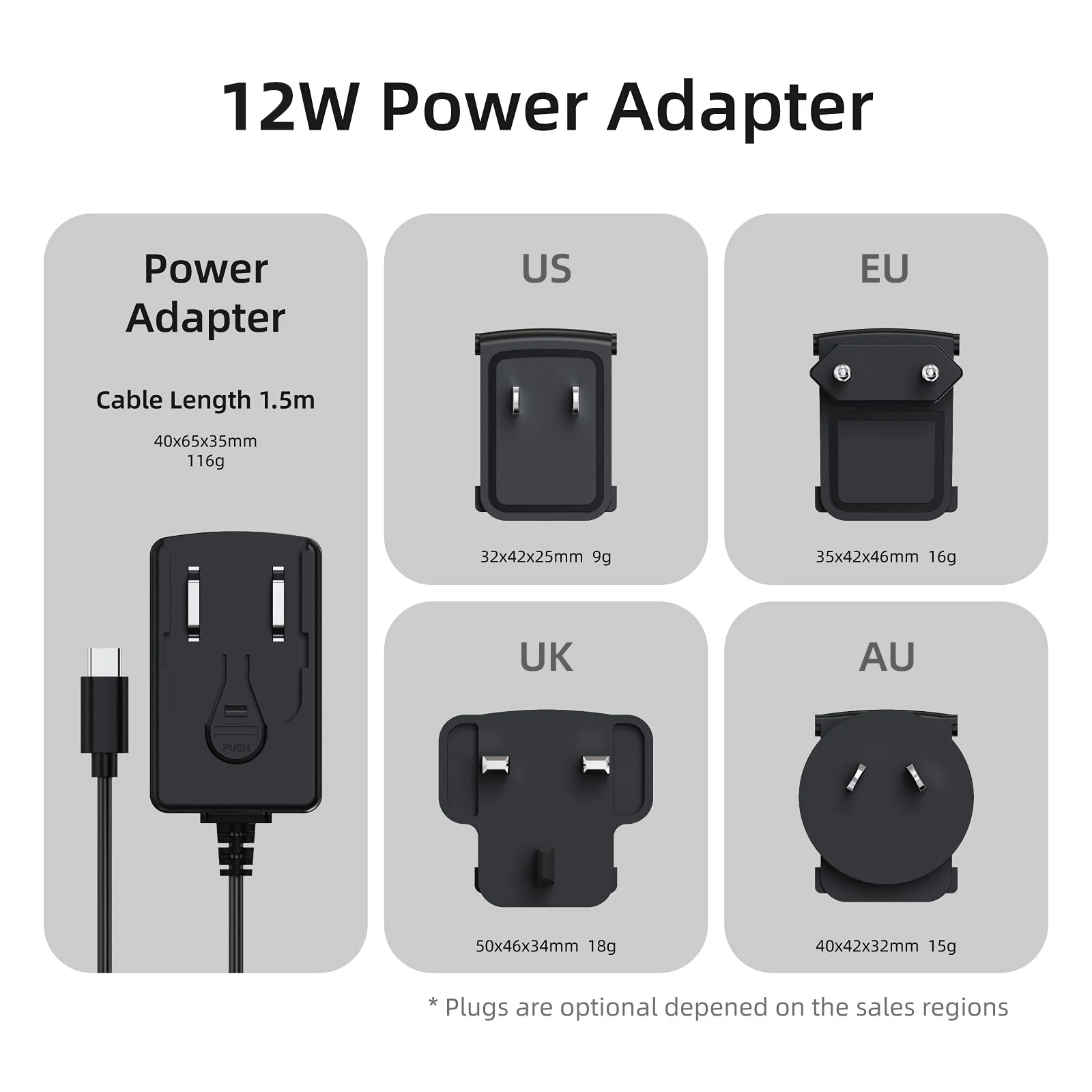 HIGOLEPC Power Adapter