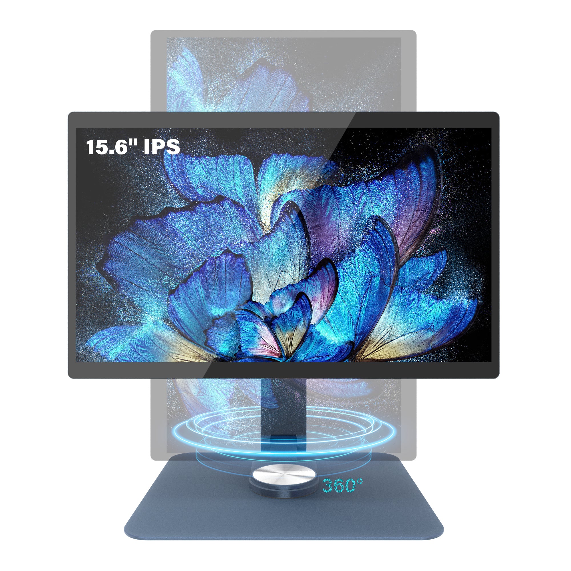 HIGOLE F15 15.6-Inch Industrial Tablet PC with Stand, Windows 11 Pro,Intel Celeron N5095, 8GB RAM + 128GB ROM