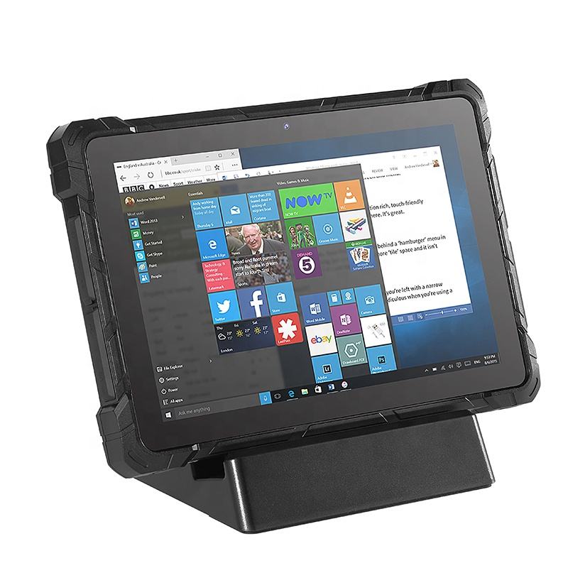 Higole F7G 10.1" Rugged Tablet Docking Base Station with Charging Cradle and USB Port