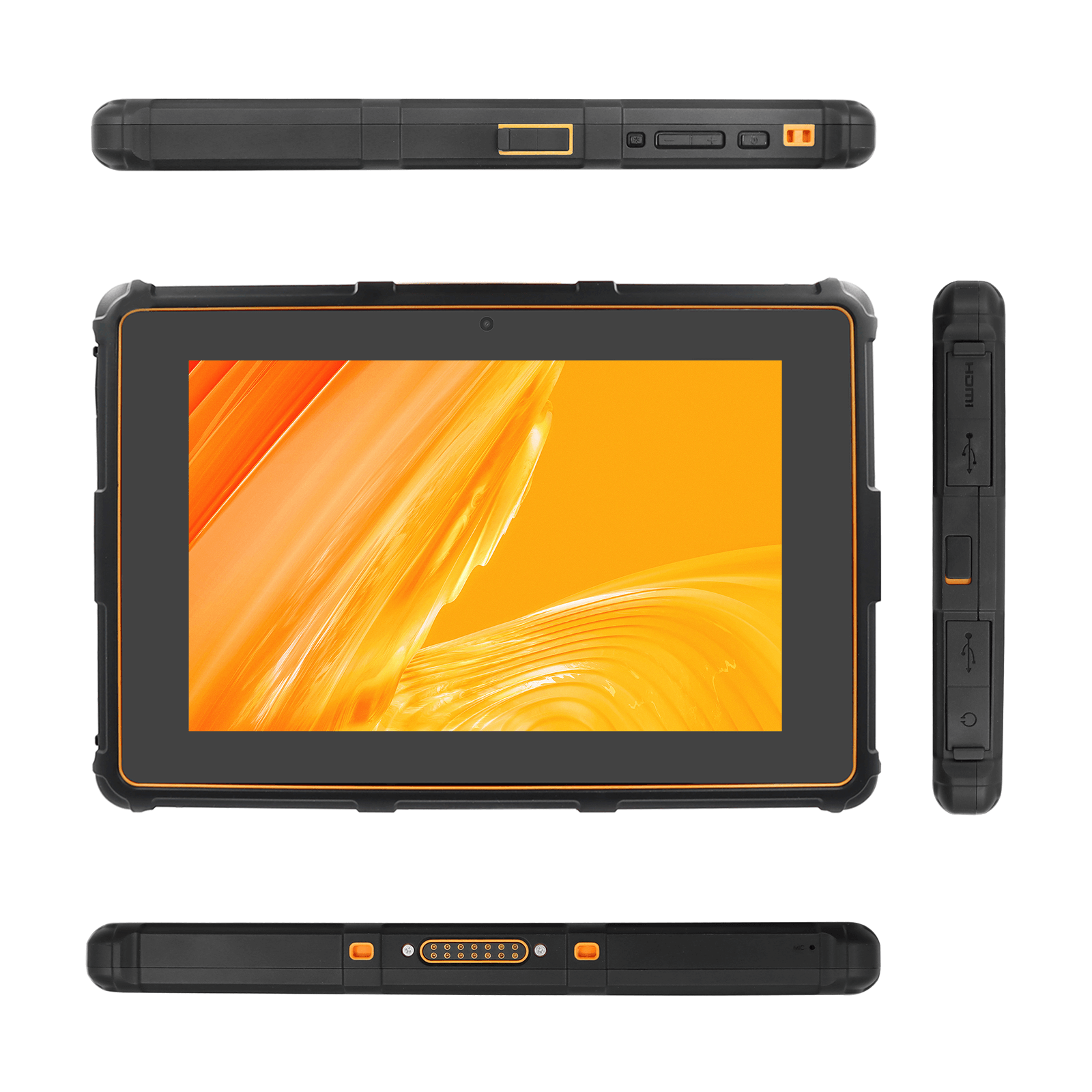 HIGOLE 8 Inch IP67 Windows / Android Rugged Tablet - 4GB RAM/64 GB ROM, 5500mAh/3.7V Battery