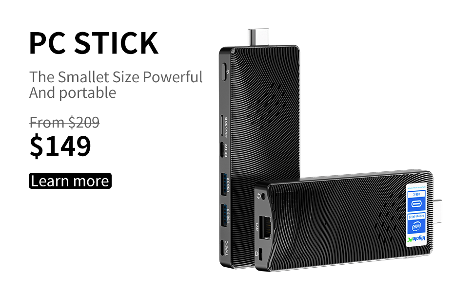 Mini PC With Windows 11 Pro 8GB RAM HDMI Mini Computer Gole Mini Pc